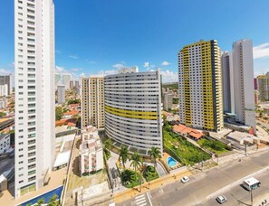 Exterior - NATAL PLAZA - FLAT - 13th floor with sea view (Balcony and kitchen) (Vila de Ponta Negra Natal)