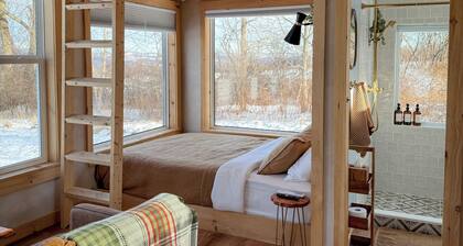 The Stead- A tiny home on an Alpaca farm in the beautiful Mohawk Valley.