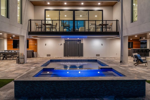 Piscine chauffée