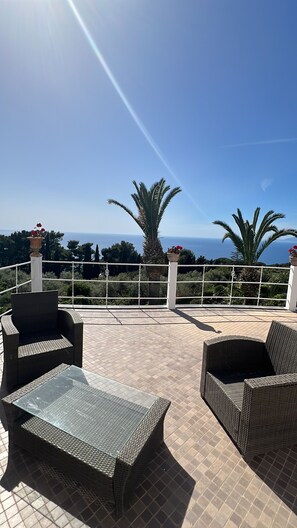 豪華別墅, 私人泳池, 海景 | 露台/庭院