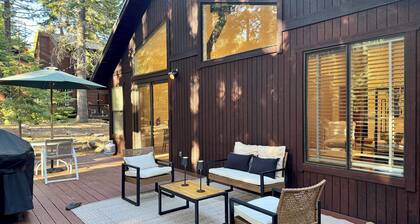 Chic Tahoe Cabin | Soaking Tub, Fireplace, Patio & Forest View, Club Access