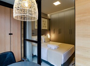 1 bedroom, iron/ironing board, Internet, bed sheets
