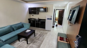 Apartment, 1 Bedroom | Living area | TV - Mira Suit Serviced Apartments (Jeddah)