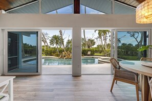 Una piscina climatizada