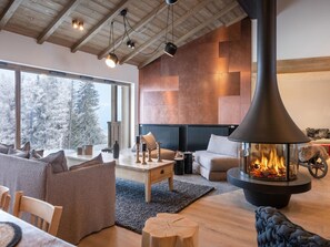 Apartment | Living room - Apartment in Alps With Views (Aime-la-Plagne)