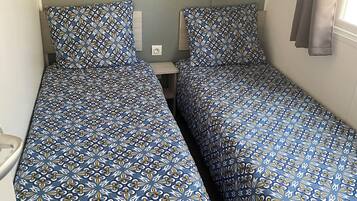 2 chambres, draps fournis