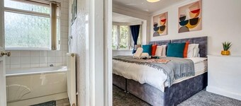 3-bedroom apartment in awesome Birmingham with WiFi