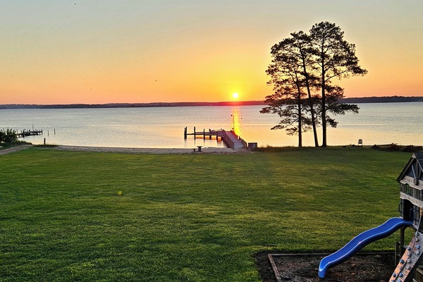 Watch this sunrise from every bedroom in the house.