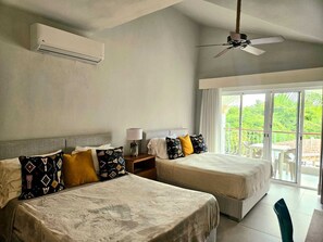 1 slaapkamer, een strijkplank/strijkijzer, wifi, beddengoed