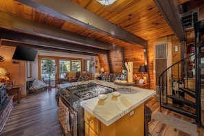 Interior - Secluded Cabin w/ Spa & Games! (Big Bear)
