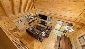 TV connectée, cheminée