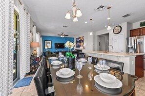 Dining - Dales Dream: 7 Bedroom Villa w/ South Facing Pool & Spa – Sleeps 14 (Davenport)