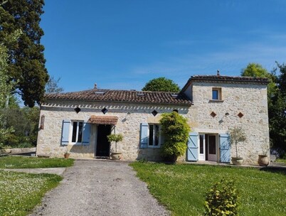 Country house on the outskirts of the village