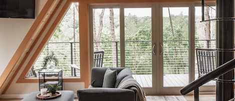 TV connectée, cheminée