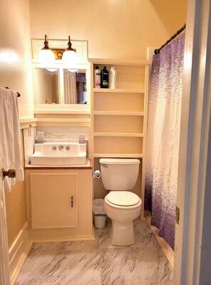 Hair dryer, towels, soap, toilet paper - 3bdr Apartment in Museum Hill - #3 (Saint Joseph)
