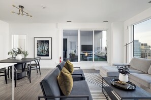 TV connectée, cheminée, jeux vidéo, livres