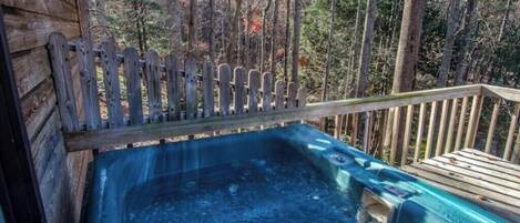 Baignoire à remous extérieure