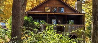 Honeymoon cabin for 2 w/hottub 6mi to DT Asheville