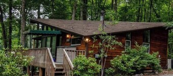 Peaceful cabin in the mountains /w hot tub