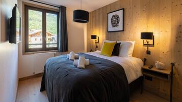 Apartemen | 3 kamar tidur dan seprai linen