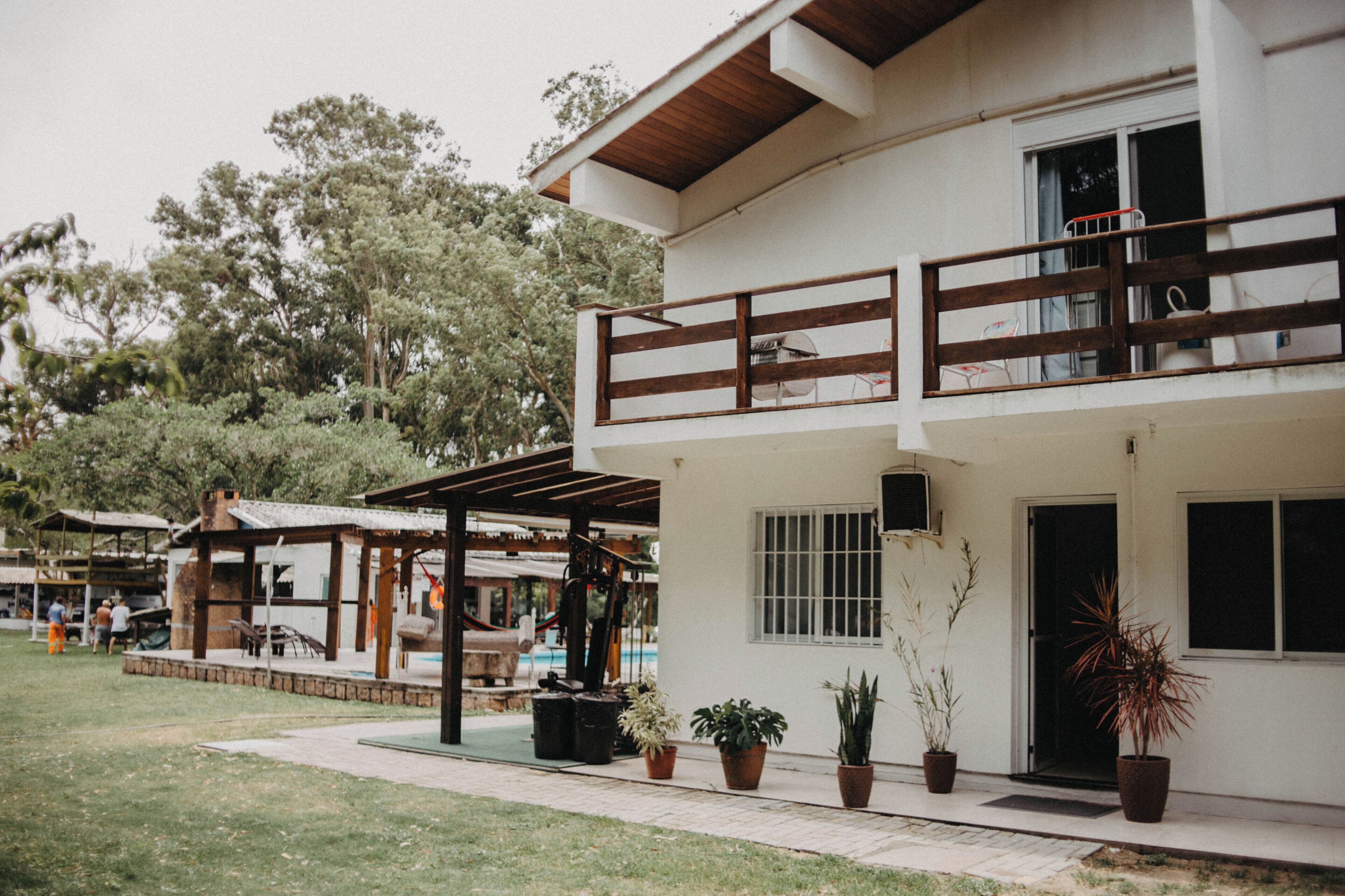 Fachada da propriedade