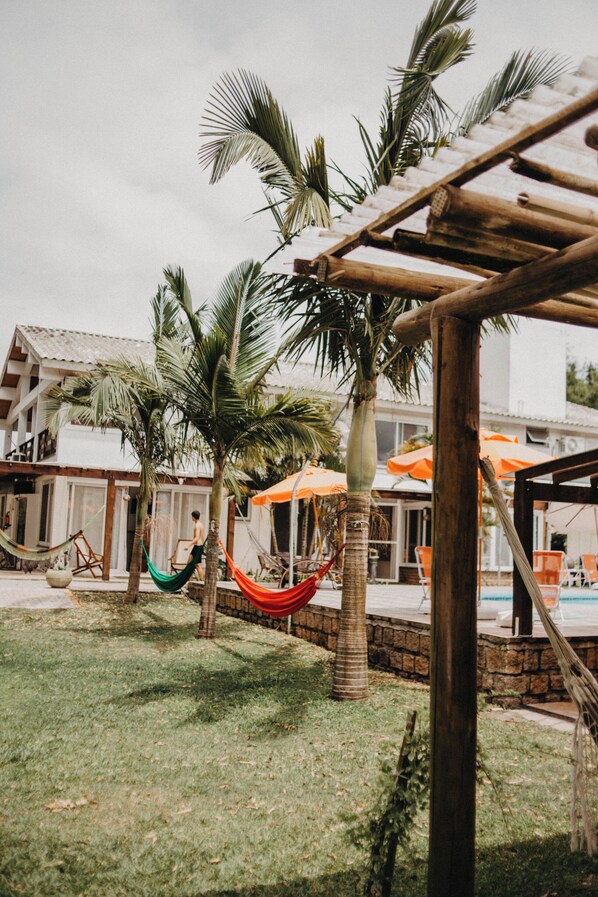 Terrace/patio - Pousada Recanto das Cerejeiras (Rio Grande)