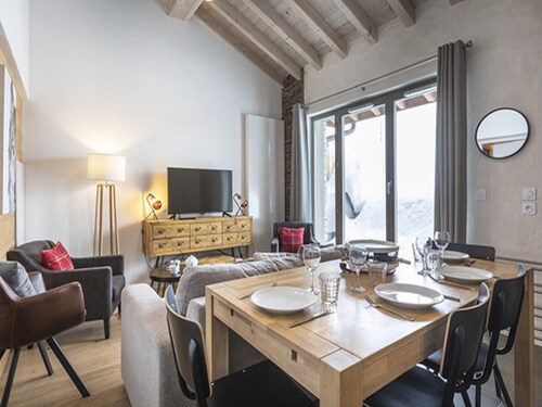 Apartment in La Rosiere With Panoramic Views