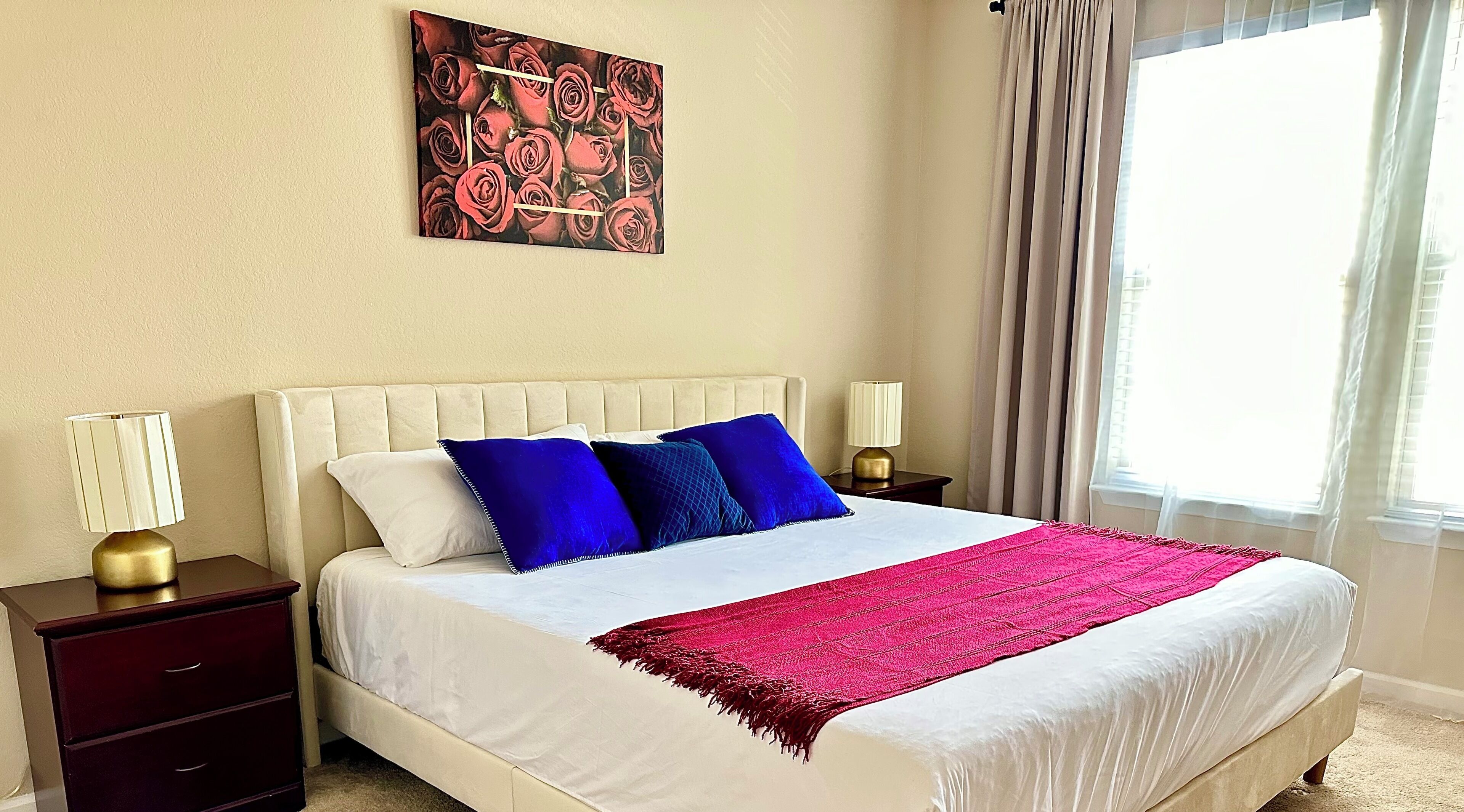 2 bedrooms, iron/ironing board, travel cot, free WiFi