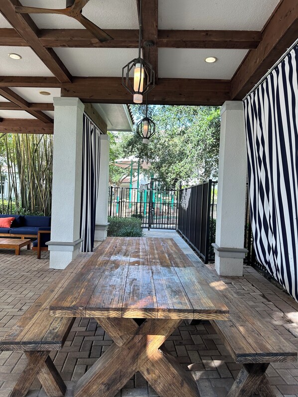 Outdoor dining