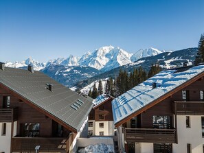 View from property - Apartment in Combloux, Perfect for Families (Cordon)