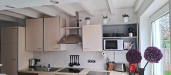 Cozy vacation apartment with terrace on the wine route in Weisenheim am Berg
