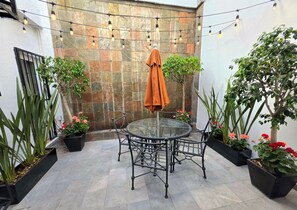 Restauration en plein air