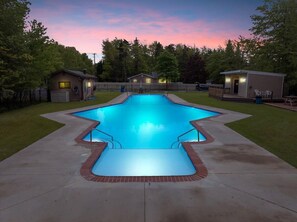 Piscine chauffée