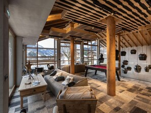 Apartment | Game room - Pet-friendly Apartment in Prime Location (Megeve)