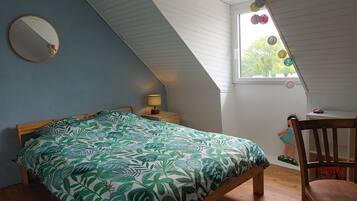 1 chambre, Wi-Fi, draps fournis