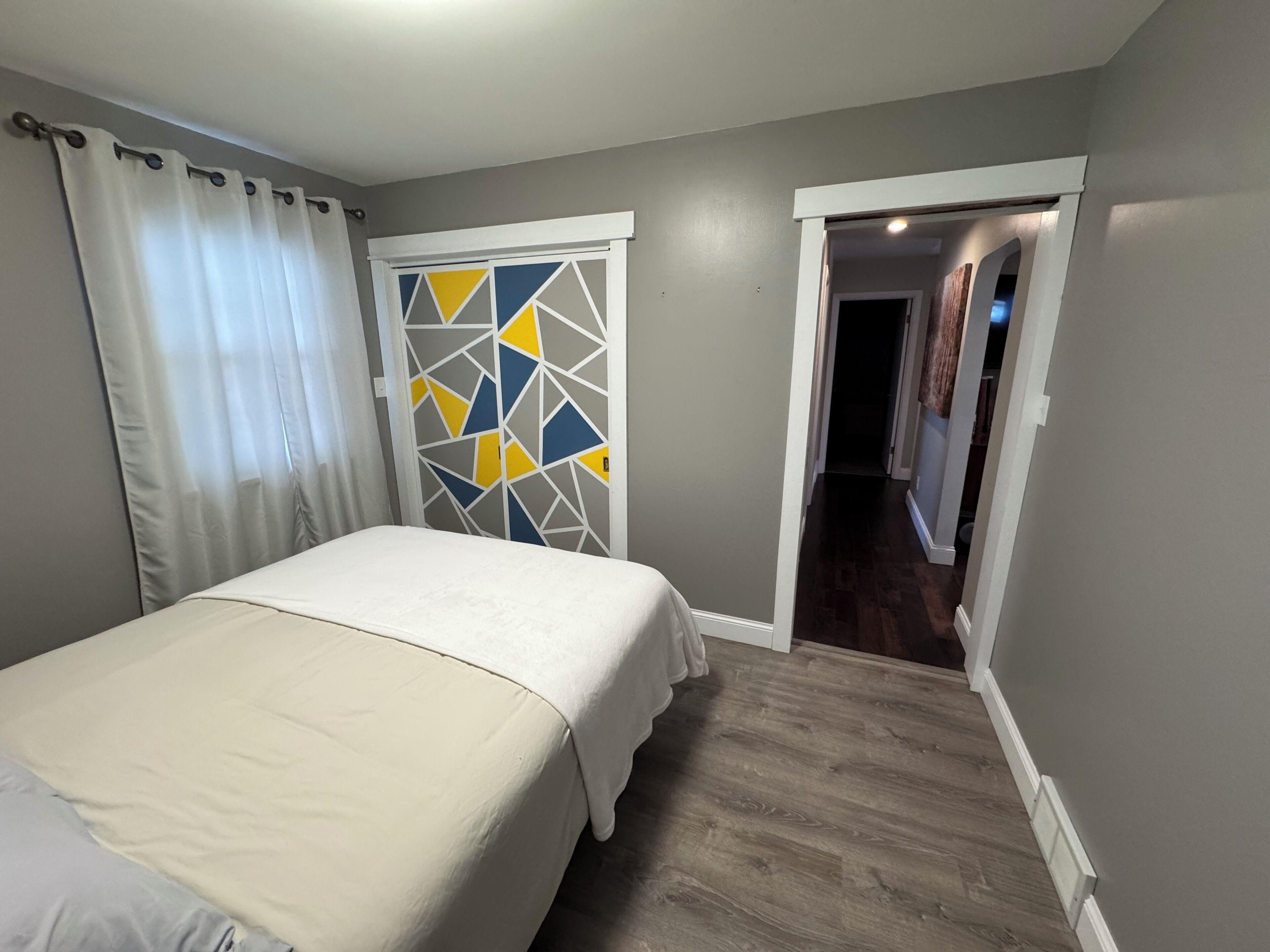 2 chambres, bureau, Wi-Fi, draps fournis