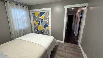 2 dormitorios, escritorio, wifi y ropa de cama