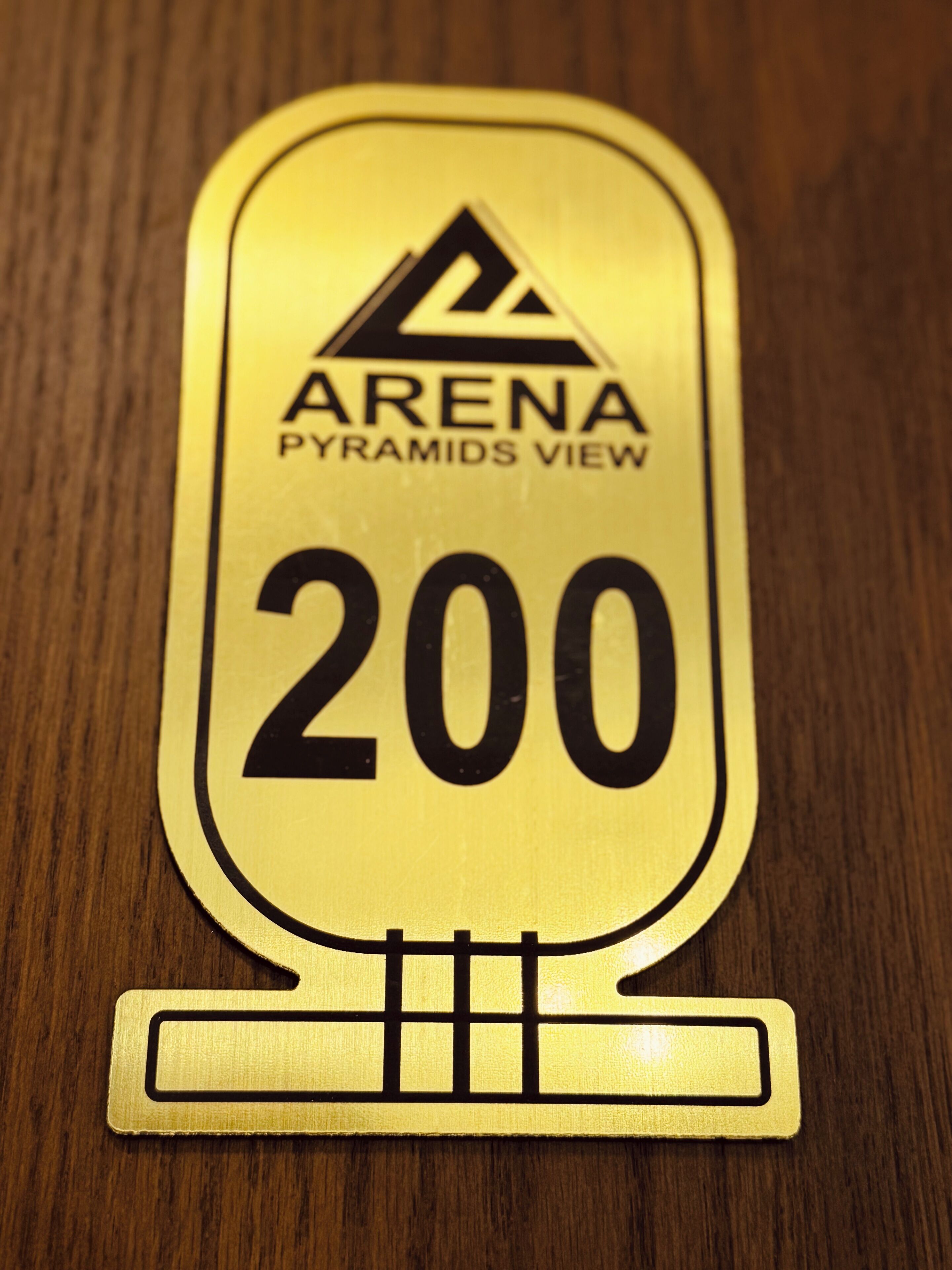 Foto - New Arena pyramids VIEW