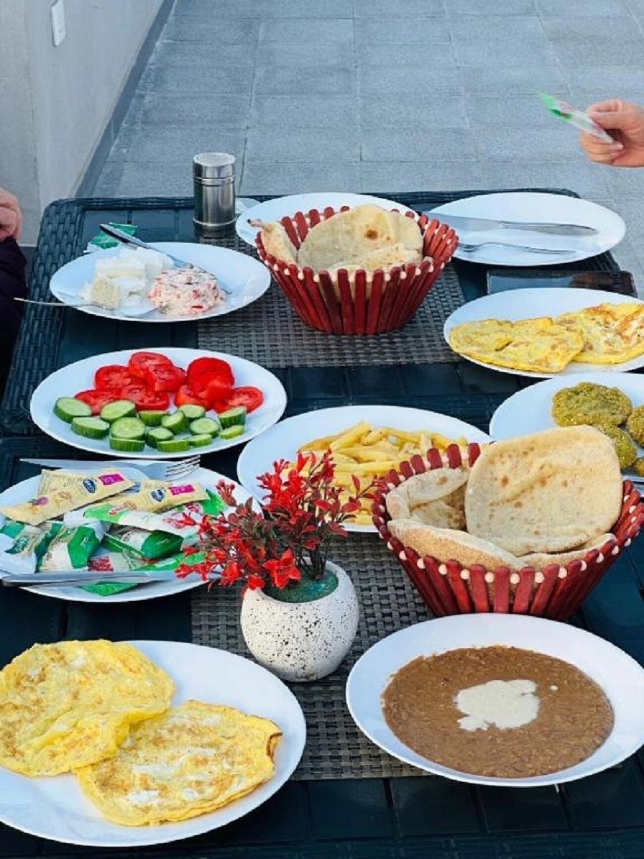 Foto - New Arena pyramids VIEW