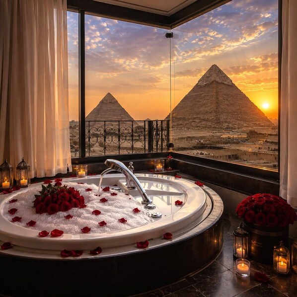Royal Suite, Balcony, Mountain View | Premium bedding, down duvets, pillow-top beds, minibar