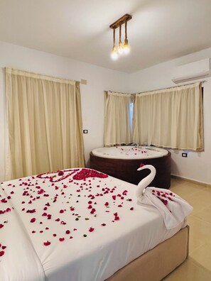 Royal-Suite, Balkon, Bergblick