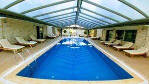 Indoor pool, outdoor pool