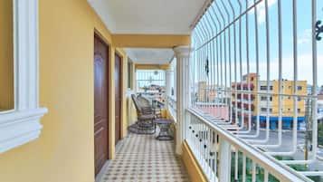 Vue depuis le balcon