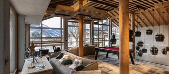 Apartment in Megeve With Stunning Mountain Views