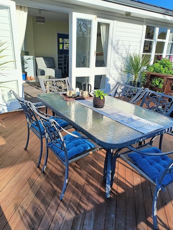 Large Deck for outside dining
