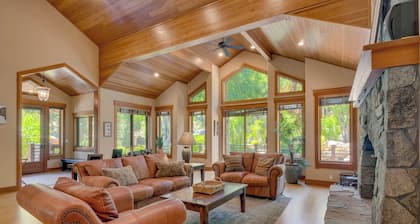 Ravenscroft - Four bedroom ski chalet in Palisades+On shuttle+AC+Lake Tahoe