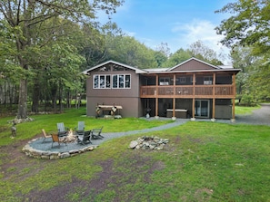 Exterior - Lakefront Hot Tub Retreat | Kayaks & Fire Pit (Long Pond)
