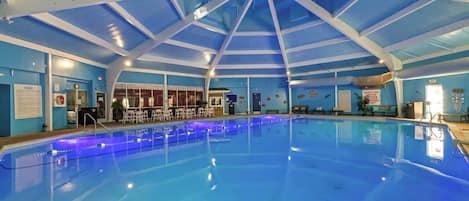 Una piscina techada