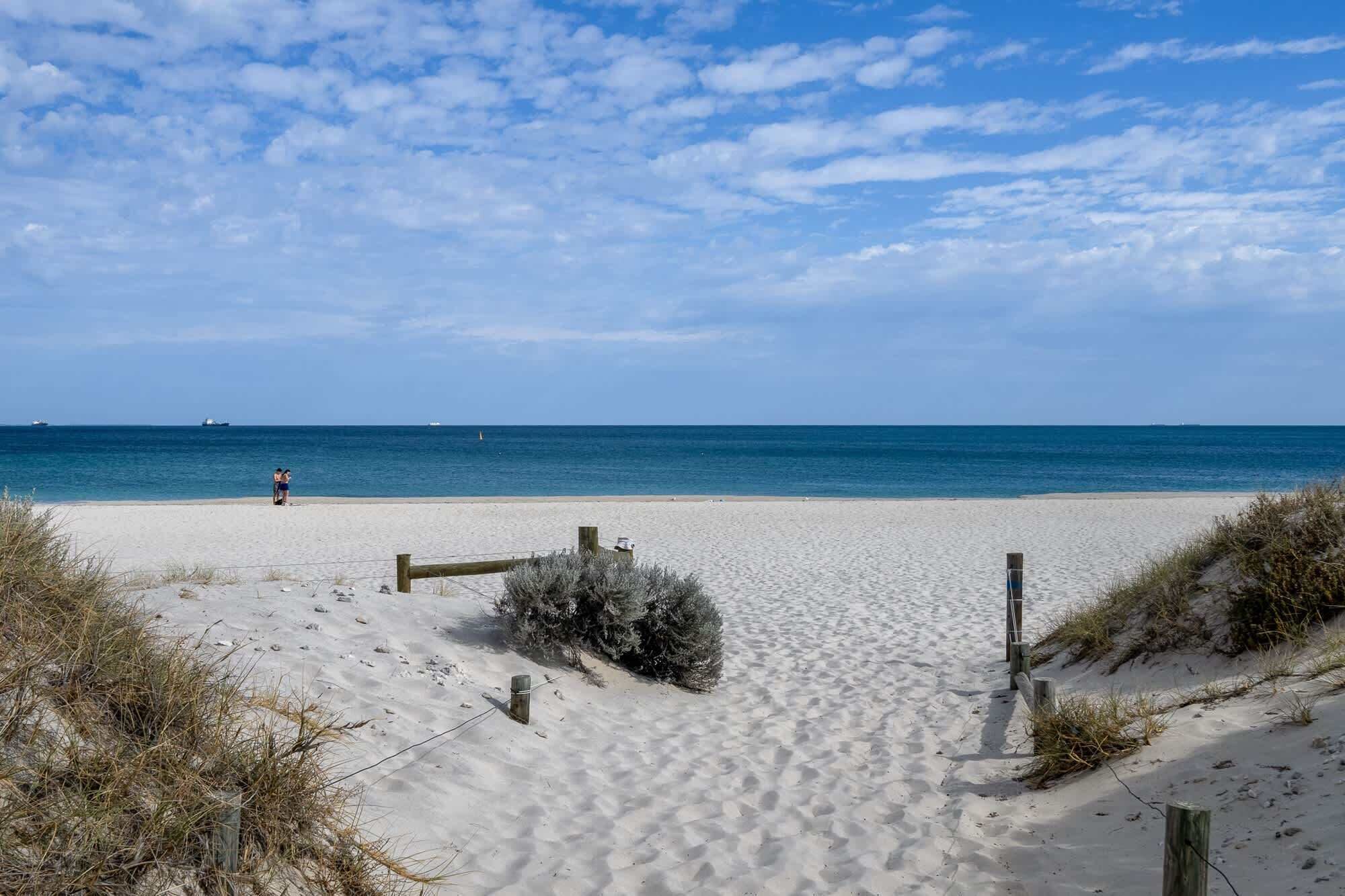 Beach nearby