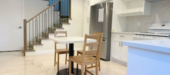 Brand new, cozy first-floor room for staying